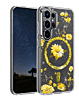 Galaxy S26 Ultra Floral Magnetic Case - GOLD (Only Ground Shipping)