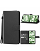 Leather Wallet Case with Card Slot - BLACK for Galaxy S26 Ultra (Only Ground Shipping)