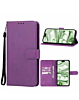 Leather Wallet Case with Card Slot - PURPLE for Galaxy S26 Ultra (Only Ground Shipping)
