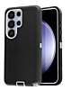 Heavy Duty Case for Galaxy S26 Ultra BLACK & WHITE (Only Ground Shipping)