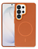 Magnetic Leather Soft Cases (GOLDEN BROWN) for Galaxy S26 Ultra (Only Ground Shipping)