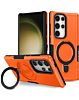 Hard PC Shockproof Case w /Ring Holder - ORANGE for Galaxy S26 Ultra  (Only Ground Shipping)
