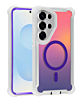 Laser Magnetic Shockproof Colorful Case  - PURPLE  for Galaxy S26 Ultra (Only Ground Shipping)
