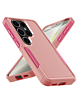 Dual Layers Shockproof Strong Case  w/Ring - PINK for Galaxy S26 Ultra (Only Ground Shipping)