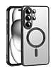Galaxy S26 Ultra Shiny Wireless Charging Clear Case - BLACK  (Only Ground Shipping)