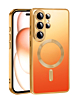 Galaxy S26 Ultra Shiny Wireless Charging Clear Case - GOLD  (Only Ground Shipping)