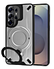 Galaxy S26 Ultra Rugged Magnetic Armor Case - SILVER (Only Ground Shipping)