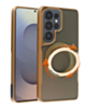 Premium Quality Magnetic Protective Case with 360 Rotating Ring Stand for Galaxy S26 Ultra (GOLD) (Only Ground Shipping)