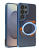 Premium Quality Magnetic Protective Case with 360 Rotating Ring Stand for Galaxy S26 Ultra (NAVY) (Only Ground Shipping)