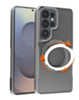 Premium Quality Magnetic Protective Case with 360 Rotating Ring Stand for Galaxy S26 Ultra (SILVER) (Only Ground Shipping)