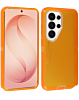 Transparent Shockproof Case - ORANGE for Galaxy S26 Ultra (Only Ground Shipping)