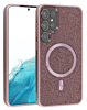 Wireless Charging Bling Diamond Crystal Case - ROSE GOLD for Galaxy S26 Ultra (Only Ground Shipping)
