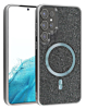Wireless Charging Bling Diamond Crystal Case - SILVER for Galaxy S26 Ultra (Only Ground Shipping)
