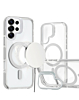 Thin Magnetic Clear Case with Camera Stand Kickstand -CLEAR  for Galaxy S26 Ultra (Only Ground Shipping)