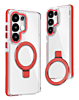 Magnetic Circle Stand with MagSafe Case - RED for Galaxy S26 Ultra (Only Ground Shipping)