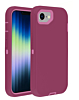 Heavy Duty Case for iPhone 16e / 17e (MAROON & PINK) (Only Ground Shipping)