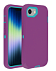 Heavy Duty Case for iPhone 16e / 17e (PURPLE & TEAL) (Only Ground Shipping)