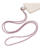 Crystal Neck Lanyard Keychain - PINK (Only Ground Shipping)