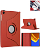 360 Degree Rotating Swivel Stand Case - RED for Galaxy Tab A9 Plus 2023 (11") / Tab A11 Plus 2025 (11") (Only Ground Shipping)