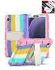 Full Body Protection Case - COLORFUL PINK for Galaxy Tab A9 Plus 2023 (11") (X210, X216, X218) (Only Ground Shipping)