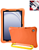 Kids Shockproof Tablet Case with Rotating Handle Stand - ORANGE for Galaxy Tab A9 Plus 2023 (11") / Tab A11 Plus 2025 (11") (Only Ground Shipping)