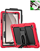 Heavy Duty Shockproof Tablet Case with Kickstand - RED Galaxy Tab A9 Plus 2023 (11") (X210, X216, X218) (Only Ground Shipping)