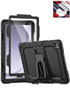 Heavy Duty Shockproof Tablet Case with Kickstand - BLACK Galaxy Tab A9 Plus 2023 (11") (X210, X216, X218) (Only Ground Shipping)