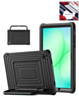 SoftShield Tablet Case with Handle Stand (BLACK) for Galaxy Tab A9 Plus / Tab A11 Plus (Only Ground Shipping)