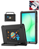 Kids SpaceGrip Tablet Case with Handle Stand (BLACK) for Galaxy Tab A9 Plus 2023 (11") (X210, X216, X218) (Only Ground Shipping)