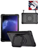 Full Body Protection Case with Square Kickstand (BLACK) for Galaxy Tab A9 Plus 2023 (11") (X210, X216, X218) (Only Ground Shipping)