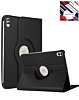 360 Degree Rotating Swivel Stand Case - BLACK for Galaxy Tab S10 Ultra / S9 Ultra / S8 Ultra (14.6") (Only Ground Shipping)