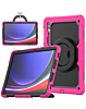 Silicone Case with 360 Folding Handle Grip - ROSE GOLD for Galaxy Tab S10 Ultra / S9 Ultra / S8 Ultra (14.6") (Only Ground Shipping)