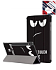 Old Style Notebook Design Case - Don't Touch for Galaxy Tab S10 Ultra / S9 Ultra / S8 Ultra (14.6") (Only Ground Shipping)