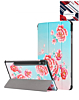Old Style Notebook Design Case - ROSE for Galaxy Tab S10 Ultra / S9 Ultra / S8 Ultra (14.6") (Only Ground Shipping)