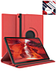 360 Degree Rotation Leather Case for Galaxy Tab S6 lite 10.4" - RED (Only Ground Shipping)