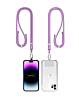 Mobile Phone Straps with Card Holder - LILAC (Only Ground Shipping)