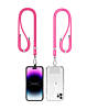 Mobile Phone Straps with Card Holder - PINK (Only Ground Shipping)
