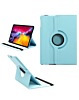 Universal 10" 360 Degree Rotating Leather Case - LIGHT BLUE (Only Ground Shipping)