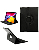 Universal 8" 360 Degree Rotating Leather Case - BLACK (Only Ground Shipping)