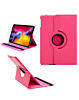 Universal 8" 360 Degree Rotating Leather Case - HOT PINK (Only Ground Shipping)