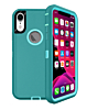 Heavy Duty Case for iPhone XR (TEAL) (Only Ground Shipping)