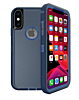 Heavy Duty Case for iPhone XS Max (NAVY BLUE) (Only Ground Shipping)