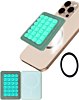 Silicone Suction Cup - TEAL (Only Ground Shipping)