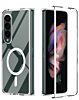 Galaxy Z Fold 3 Wireless Charging Case - CLEAR (Full Bottom Close) (Only Ground Shipping)