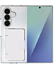 Shockproof Case with Card Holder Slot for Galaxy Z Fold 8 Ultra / Z Fold 7 (CLEAR) (Only Ground Shipping)