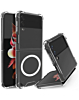 Galaxy Z Flip 3 Wireless Charging Case - CLEAR (Full Bottom Close) (Only Ground Shipping)