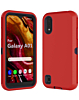 Heavy Duty Case for Galaxy A01 (RED & BLACK) (Only Ground Shipping)