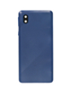 Back Glass with Camera Lens and Adhesive for Galaxy A01 Core (A013 / 2020) (NO LOGO) (BLUE)