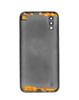 Back Glass with Camera Lens and Adhesive for Galaxy A01 (A015 / 2020) (NO LOGO) (BLACK)