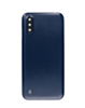 Back Glass with Camera Lens and Adhesive for Galaxy A01 (A015 / 2020) (NO LOGO) (BLUE)